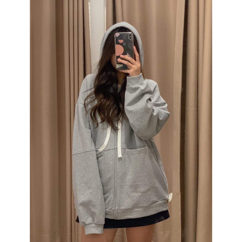 Áo Khoác Hoodie  Thun Nỉ Ngoại Túi Tròn  Thời Trang Nam Nữ | BigBuy360 - bigbuy360.vn
