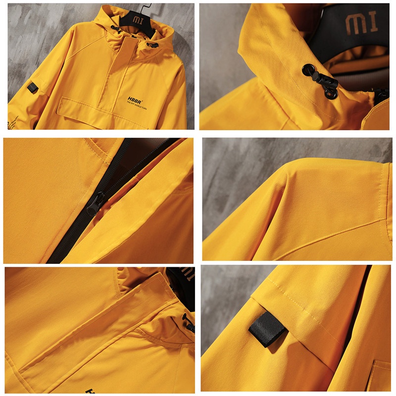 Áo Khoác Phong Cách hip hop harajuku 2021 Cho Nam