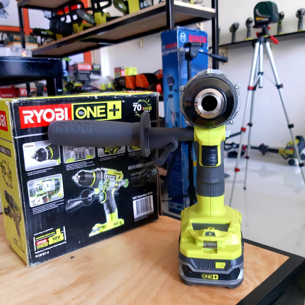 Thân Máy Khoan Pin Brushless Ryobi