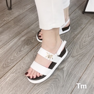 Sandal quai ngang