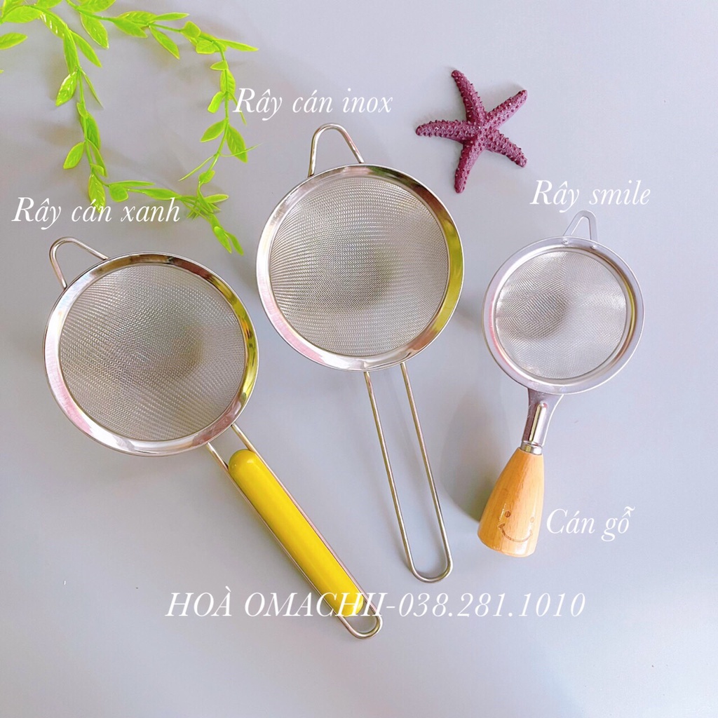 Rây Lọc Tấm Cháo Siêu Mịn Cho Bé Bằng Inox Ăn Dặm