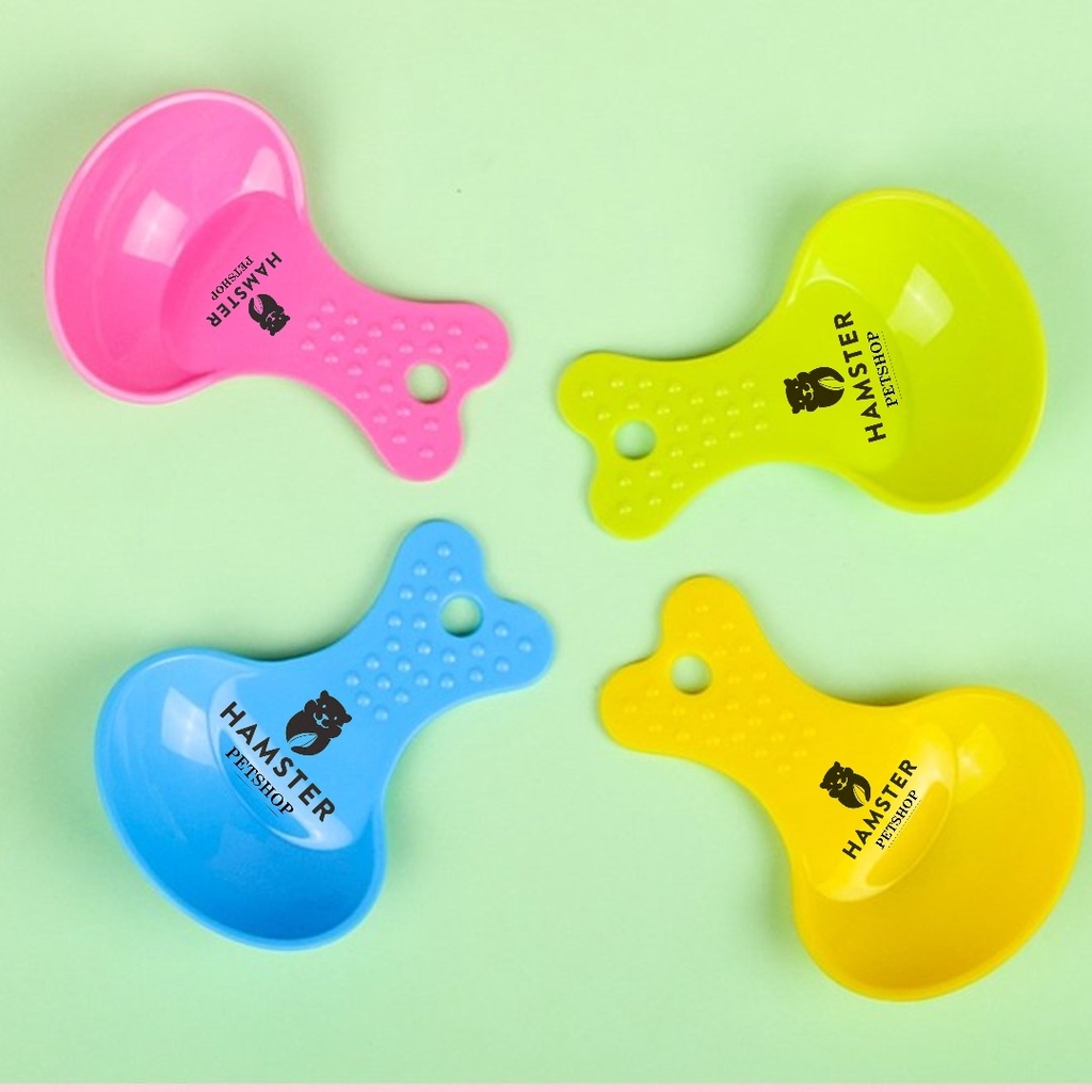 Thìa múc thức ăn cho Hamster, thỏ, bọ, sóc, chó , mèo