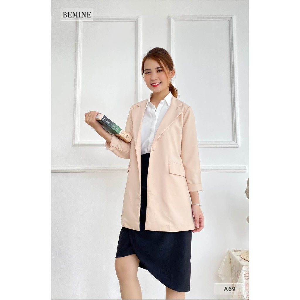 Áo vest blazer kiểu dáng thanh lịch BEMINE A69KEM