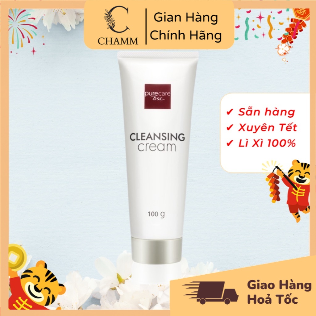 [CHÍNH HÃNG THÁI LAN] - Kem tẩy trang cho da nhạy cảm BSC Pure Care - Thích hợp với mọi loại da (100g)