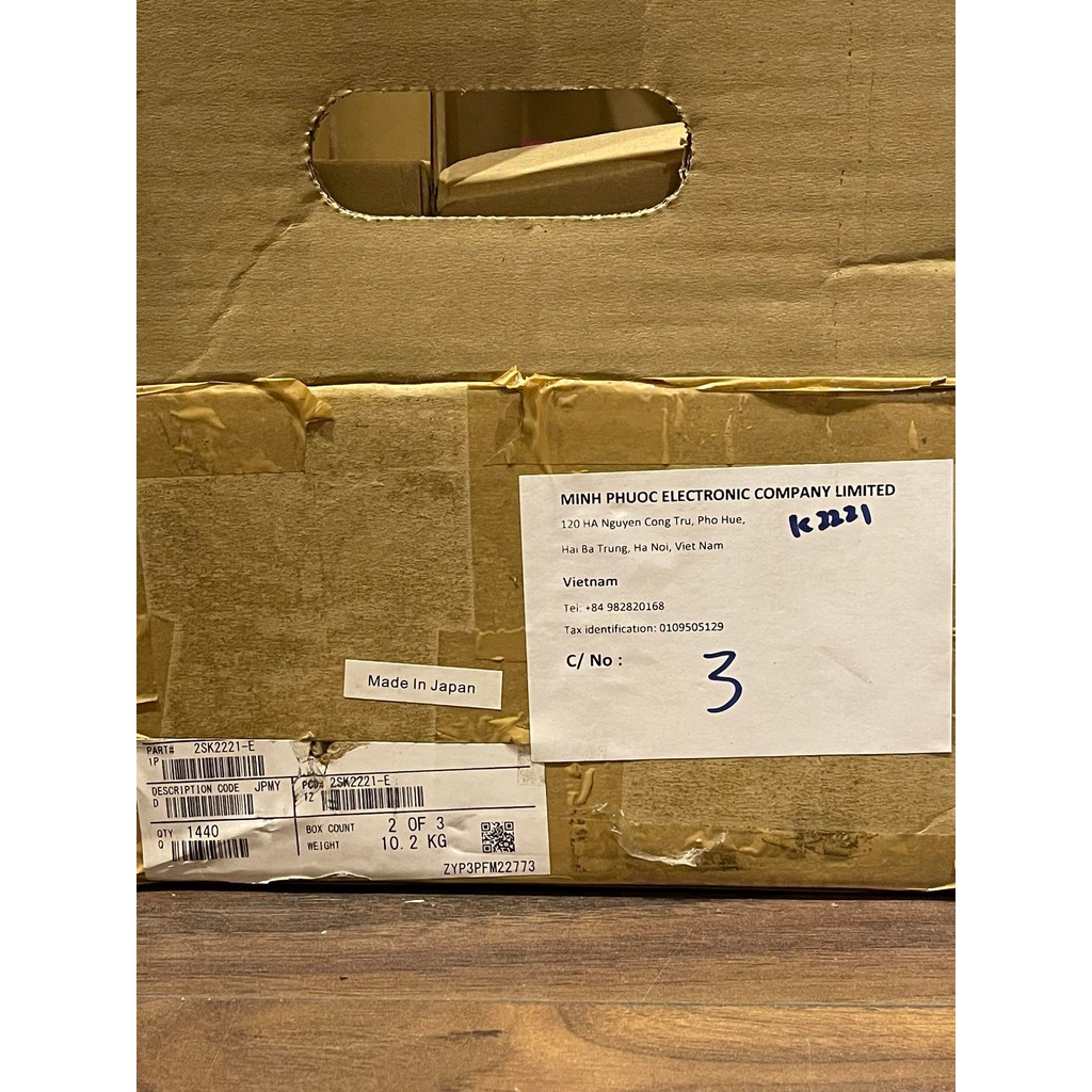 Cặp sò công suất RENESAS 2SJ352/2SK2221 chính hãng mới 100%