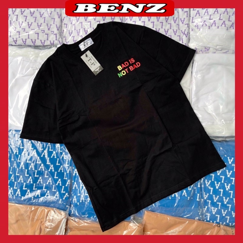Áo thun tay lỡ phông Unisex nam nữ chất liệu Cotton form rộng in hình hoạ tiết hình đầu lâu BAD IS NOT BAD BZ 1090