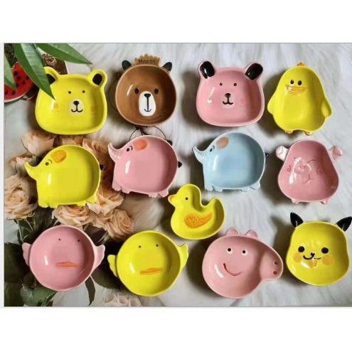 Bát Ăn Dặm Trẻ Em, Bát Ăn Gốm Sứ Cho Bé Hình Voi