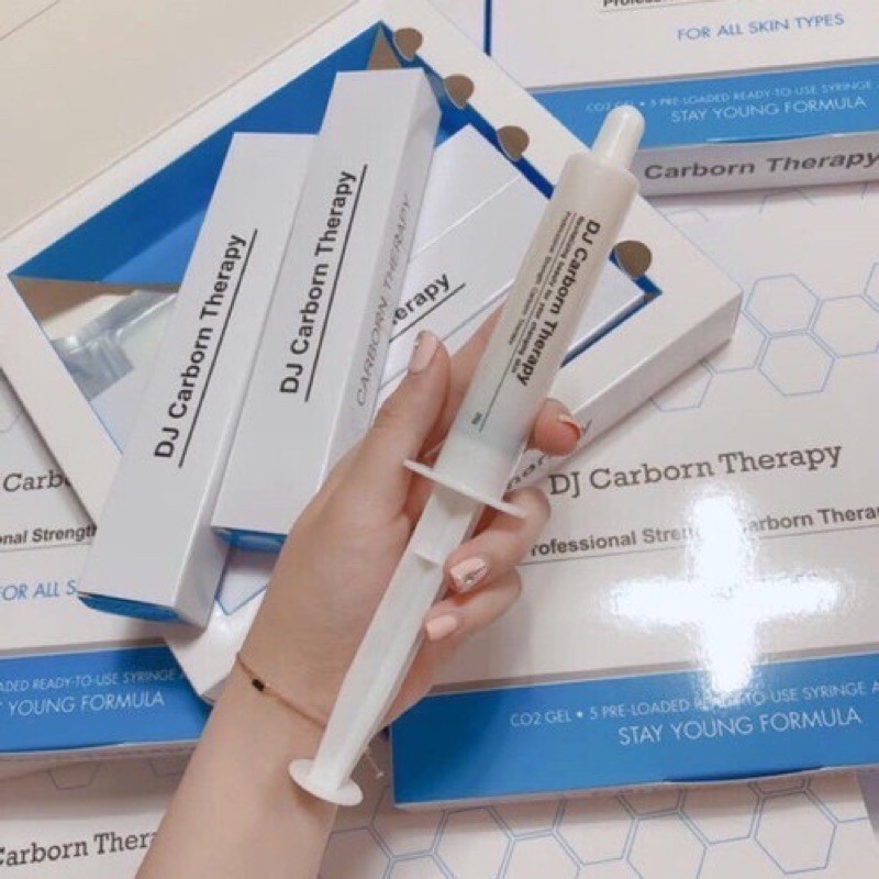 Mặt nạ thải độc CO2, thải độc da DJ CARBON THERAPY