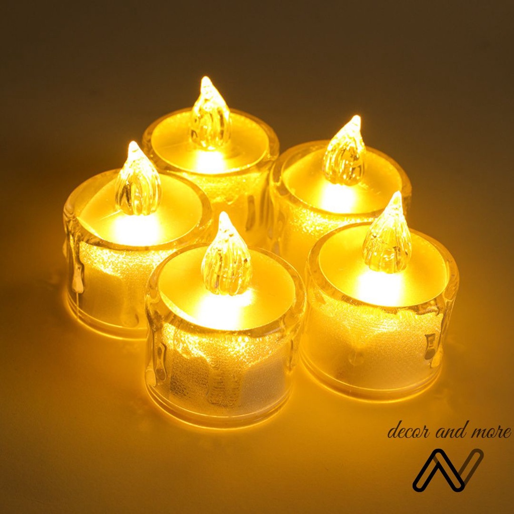 Đèn led trang trí, nến điện tử mini trang trí decor phông nền chụp ảnh ANDECOR