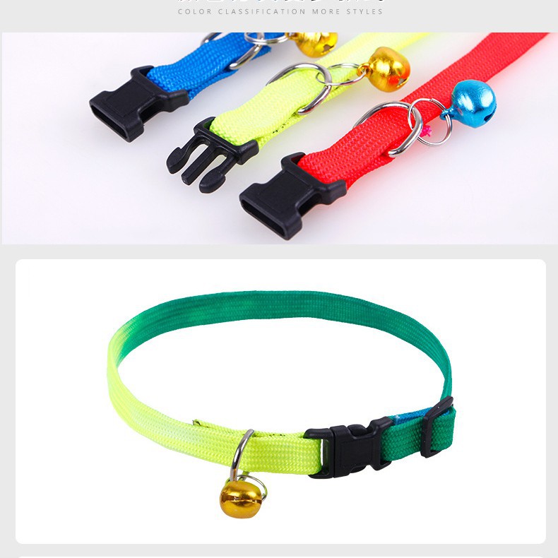 Vòng Cổ Đơn 7 Màu Cho Mèo