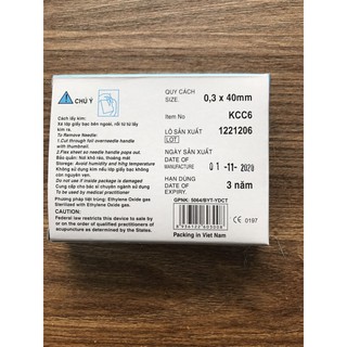 Kim châm cứu Hải Nam ( Kim số 7)