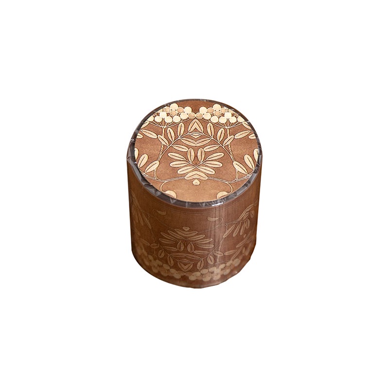 Cuộn Băng Keo Washi Họa Tiết Hoa Vintage Trang Trí Sổ Tay DIY