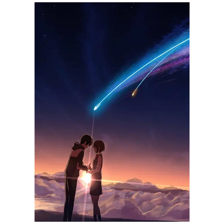 Áp Phích Dán Tường Trang Trí In Chữ Your Name Chất Lượng Cao MS: 325