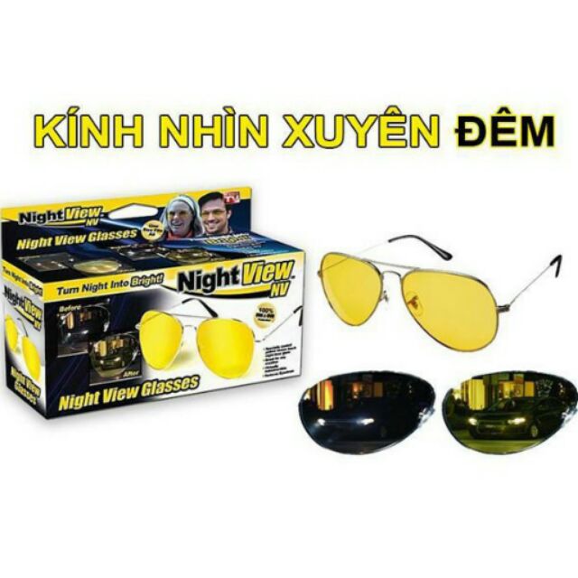 MẮT KÍNH NHÌN XUYÊN ĐÊM NIGHT VIEW GLASSES