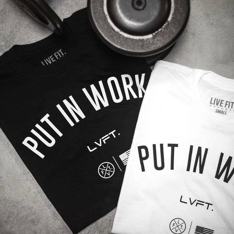 Áo Thun LiveFit - Put In Work