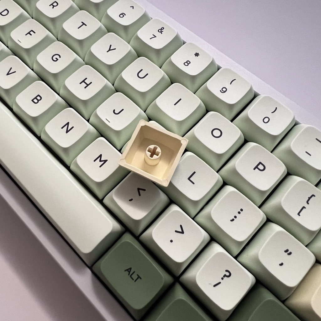 Bộ keycap pbt xda Matcha 124 phím nút bàn phím cơ - Kicap