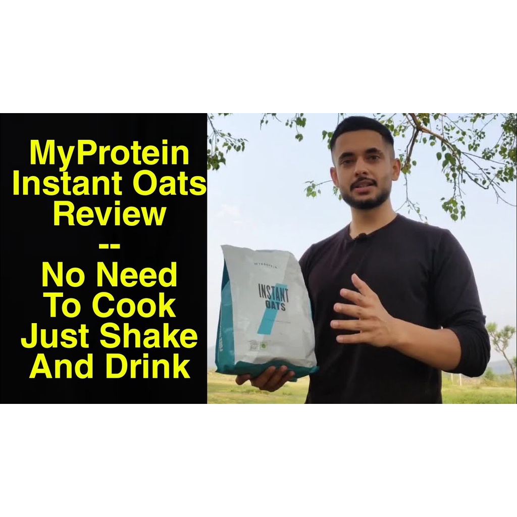 MYPROTEIN OATS Yến Mạch Giảm Cân Myprotein Instant Oats Giảm Béo Ăn Kiêng Bổ Sung Nhiều Chât Xơ Vitamin