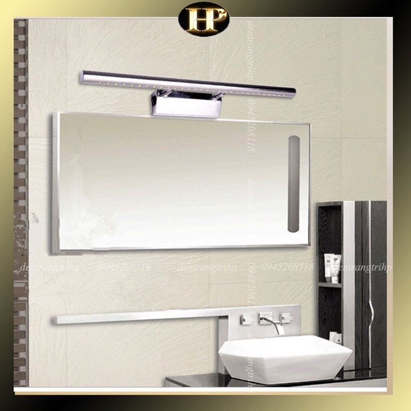 Đèn soi tranh, rọi gương inox