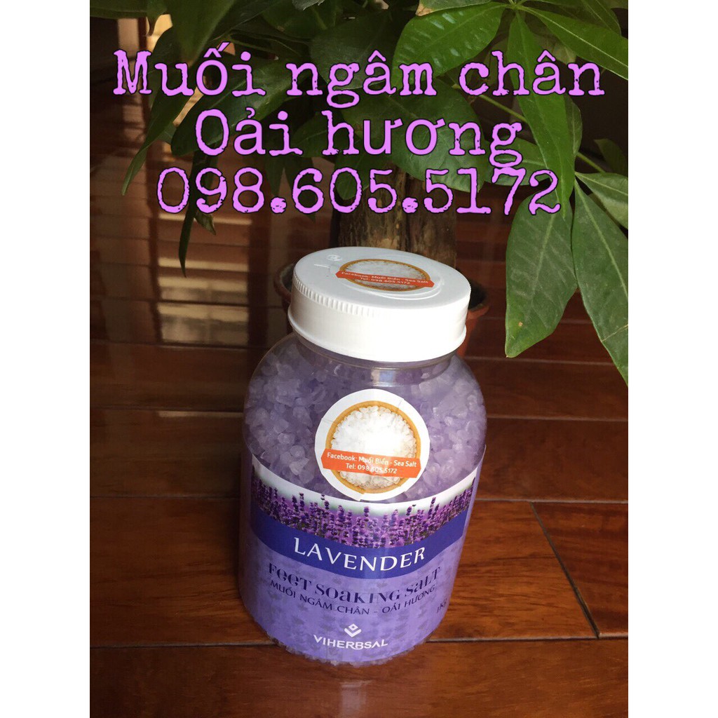 Muối ngâm chân oải hương