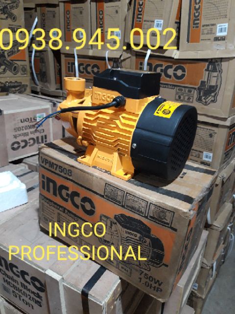 MÁY BƠM NƯỚC CHUYÊN DÙNG 1HP INGCO VPM7508