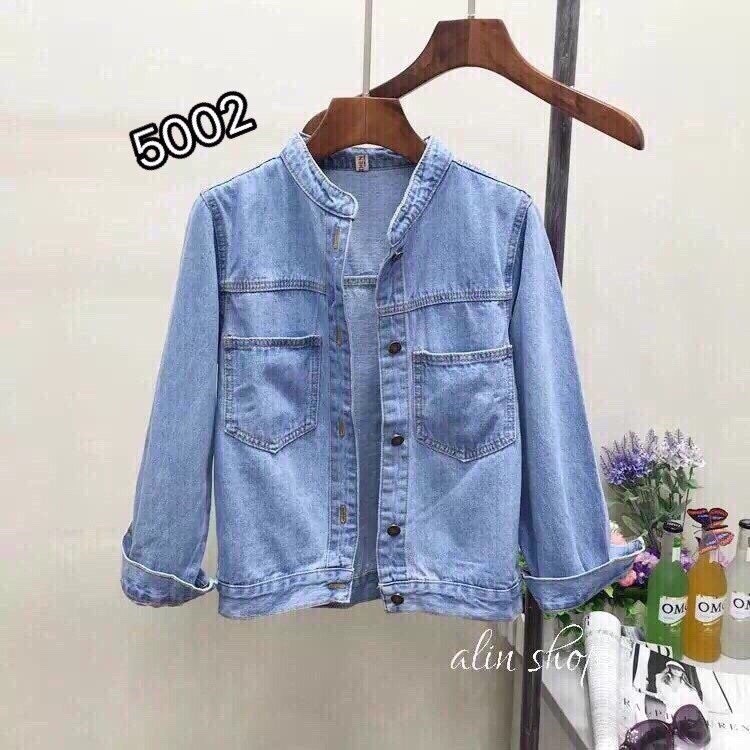 [FREESHIP 150K] Áo Khoác Jean Nữ Cao Cấp OHS5001-2 | BigBuy360 - bigbuy360.vn
