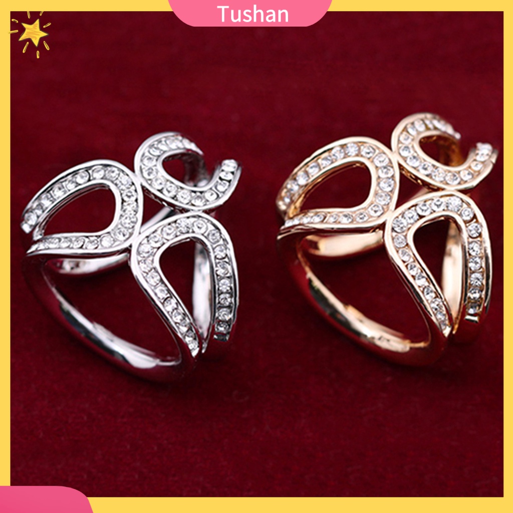 Khuy Cố Định Khăn Choàng Cổ Hình Vòng Hoa Đính Đá Thanh Lịch