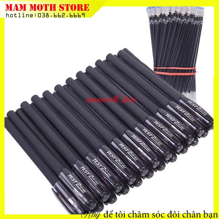 Combo 10 Bút bi nước, bút nước cao cấp ra đều mực ngòi 0.38 mm được chọn đủ màu Xanh - Đen - Đỏ - Tím shop MAMMOTH STORE