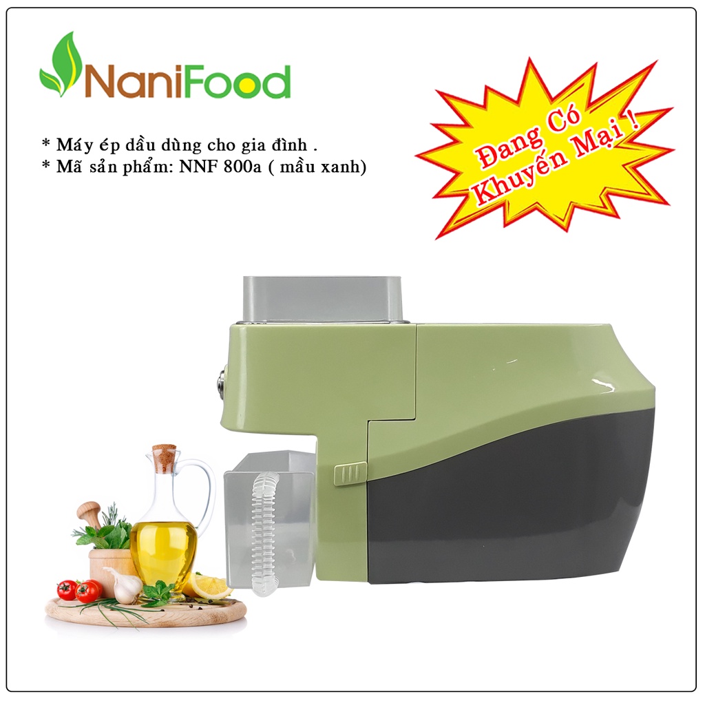 Máy Ép Dầu Thái Lan Nanifood 800A (B,R,W)