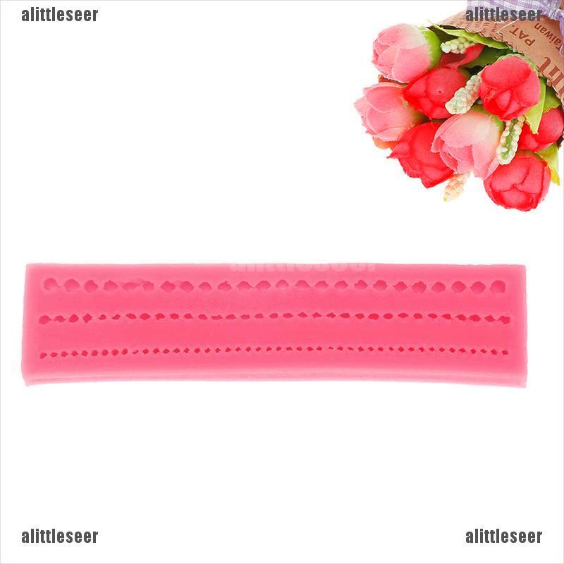 (seer) Khuôn Silicone Làm Bánh Hình Chuỗi Ngọc Trai