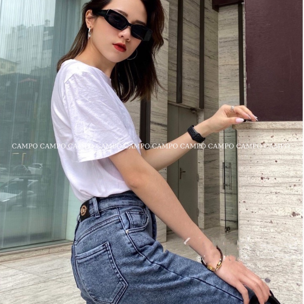 Quần bò dáng boy Campo ghi đá quần jeans co giãn 4 chiều siêu đẹp