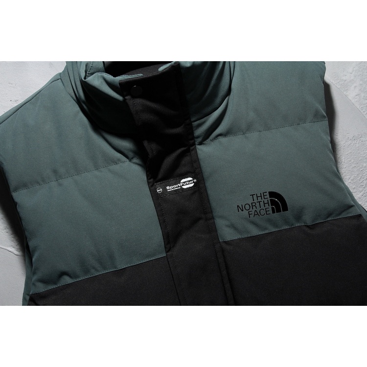 Áo khoác phao không tay The North Face 100% cotton giữ ấm mùa đông chính hãng cho nam