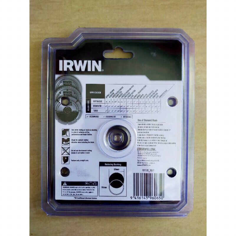 Lưỡi cắt gạch đa năng 1 Tất hiệu IRWIN