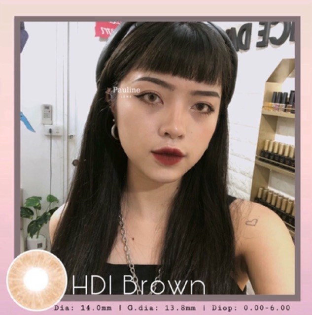 Kính áp tròng HD BROWN