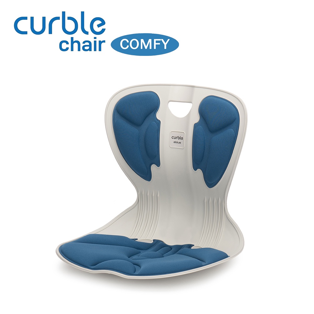 [CHÍNH HÃNG ABLUE] Ghế Curble Comfy chỉnh dáng ngồi đúng, chống gù. Hàn Quốc (Made in Korea). Màu xanh