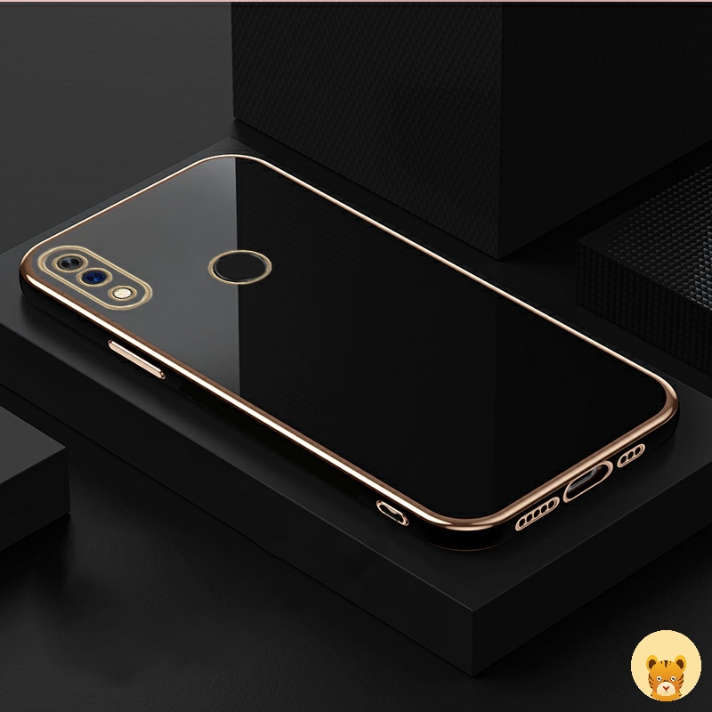 Ốp Điện Thoại Mạ Điện 5 Màu Sang Trọng Đơn Giản Cho Realme 3 3i 3 Pro