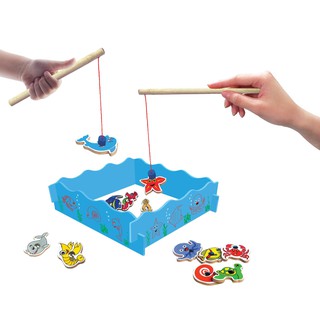 Bộ câu sinh vật biển bằng gỗ winwintoys