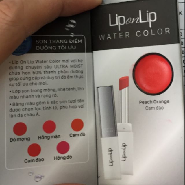 2 Sample Son Dưỡng Có Màu LiponLip