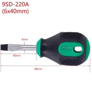 Vít dẹp Pro'skit 9SD-220A (6.0 x 40 mm)