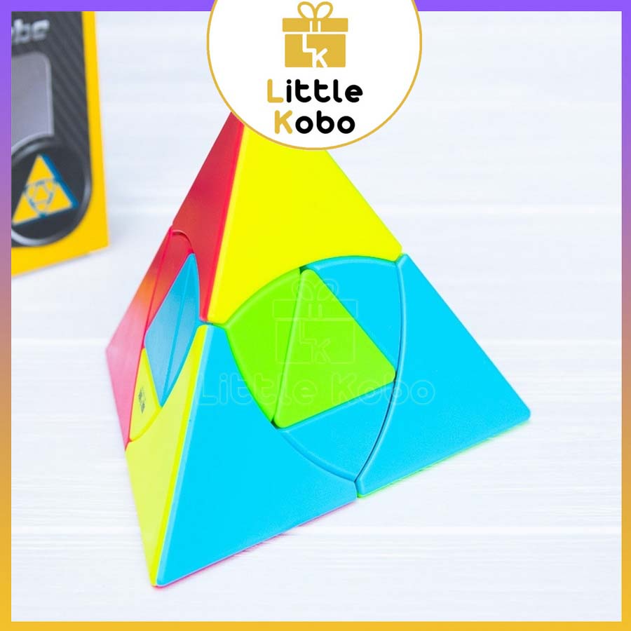 Rubik Biến Thể QiYi Duomo Cube MoFangGe Stickerless Rubic Tam Giác Đồ Chơi Trí Tuệ