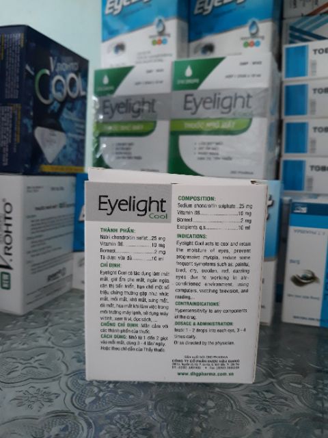 EYEVIT CORKE tặng kèm nhỏ mắt Eyelight cool( hộp 20 ống)