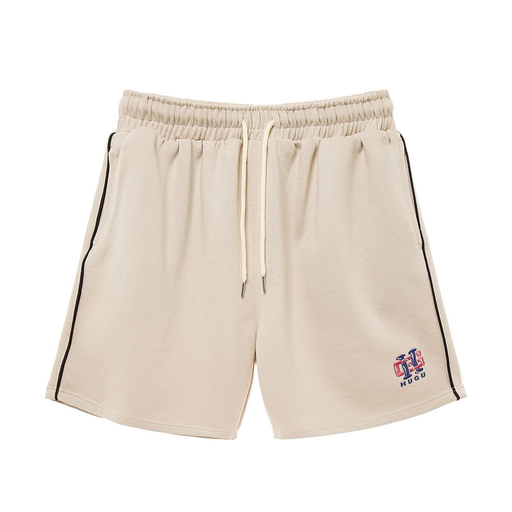 BLUE RED LOGO - CREAM SHORT