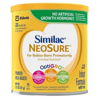 Sữa Similac NeoSure 371g của Mỹ