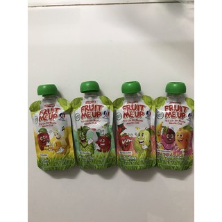 Combo 4 bịch trái cây xay nhuyễn nguyên chất 90g