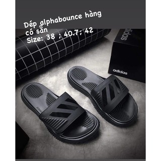 Dép Adidas ALPHABOUNCE BASKETBALL SLIDES mã B41720 Chính hãng