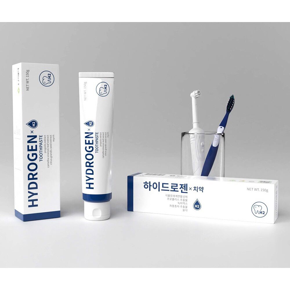 Kem đánh răng thảo mộc cao cấp Hydrogen Hàn Quốc 150g