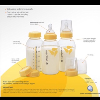 bình trữ sữa medela 150ml - 250ml