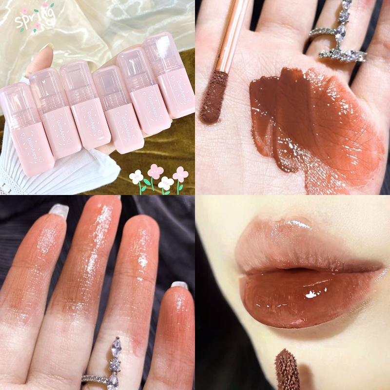 Son Bóng Dưỡng Ẩm Daimanpu Màu Hồng Lâu Trôi Dành Cho Nữ