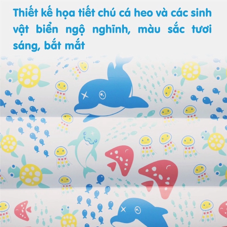 Bể bơi doctor dolphin cao cấp chính hãng đa năng cho bé