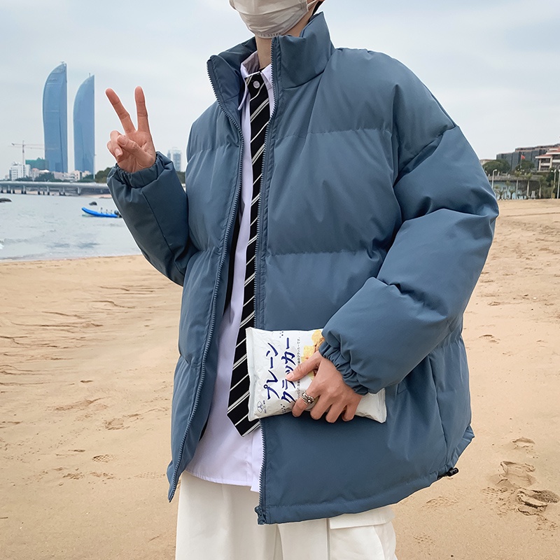 Áo phao nam quảng châu unisex thời trang mùa đông mẫu mới