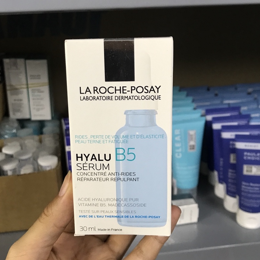 Serum B5 LA ROCHE-POSAY Hyaluronic Acid - Laroche Posay Vitamin B5 phục hồi, dưỡng ẩm, tái tạo da 30ml